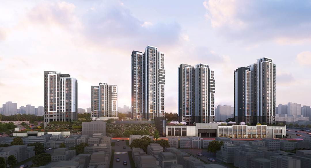 해링턴플레이스 오룡역 모델하우스 메인